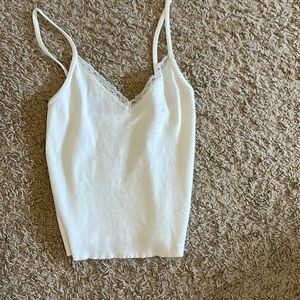 Brandy Melville lace tank top